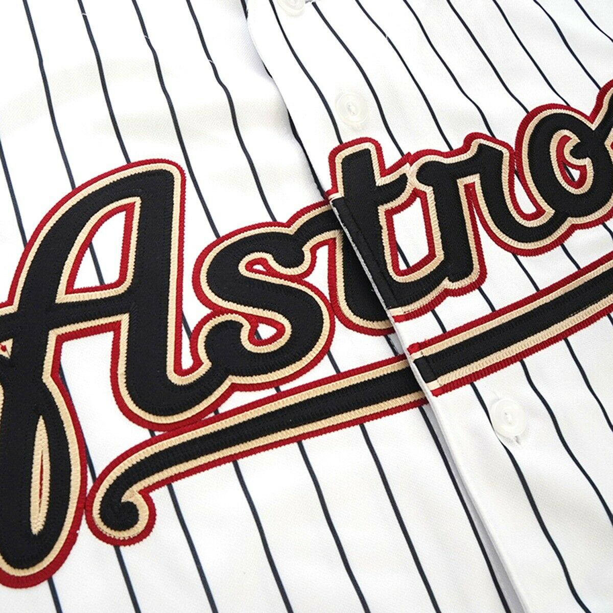 Jose Altuve 2012 Houston Astros White Men's Jersey view 3