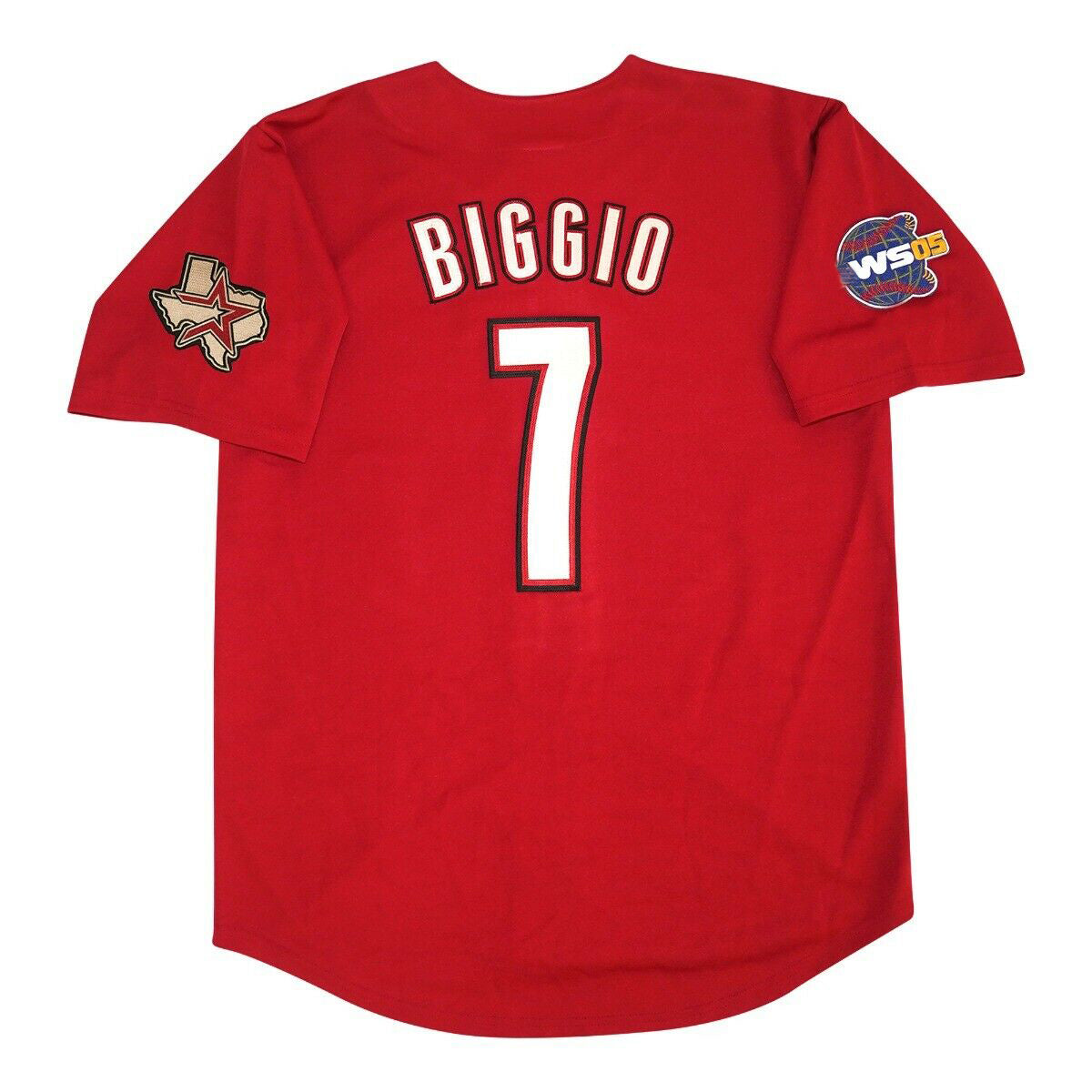 Craig Biggio 2012 Houston Astros Red Men's Jersey - Main View