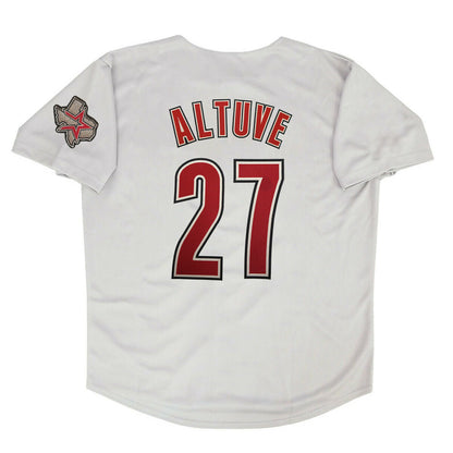 Men's Jose Altuve 2012 Houston Astros White Jersey - Main View