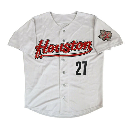 Men's Jose Altuve 2012 Houston Astros White Jersey view 2