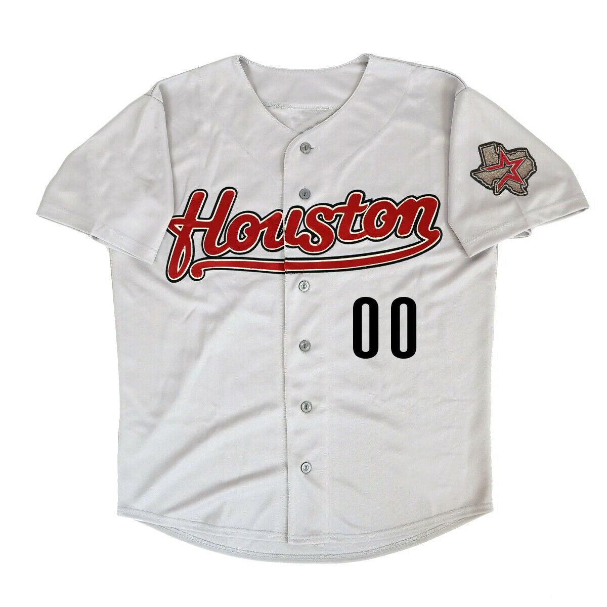 Custom Houston Astros 2012 White Men's Jersey Stitched - Main View