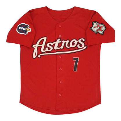 Craig Biggio 2012 Houston Astros Red Men's Jersey view 2