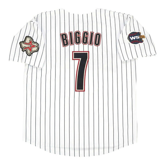 Craig Biggio 2012 Houston Astros White Men's Jersey - Main View