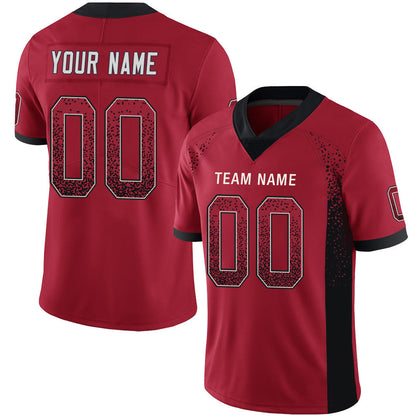 Custom SF.49ers Stitched American Football Jerseys Personalize Birthday Gifts Red Jersey - Main View