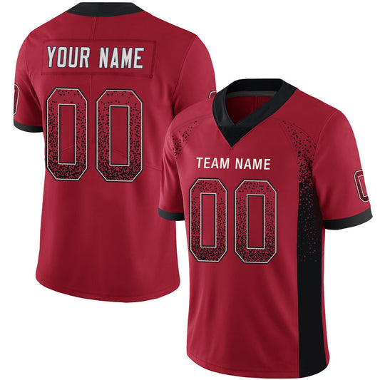 Custom SF.49ers Stitched American Football Jerseys Personalize Birthday Gifts Red Jersey - Main View