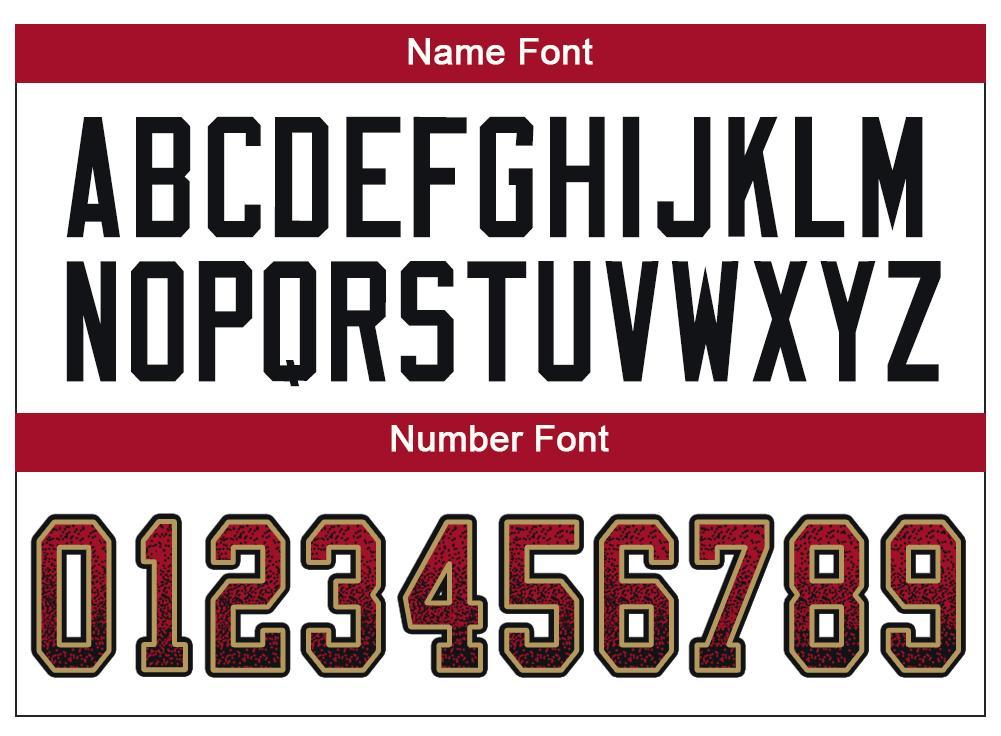 Custom Red Black-Old Gold Drift Fashion Football Jersey view 5
