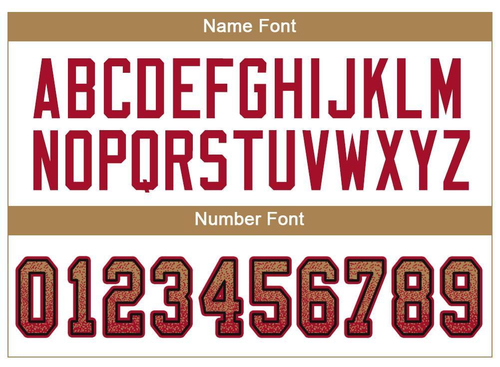 Custom Old Gold Red-Black Drift Fashion Football Jersey view 4