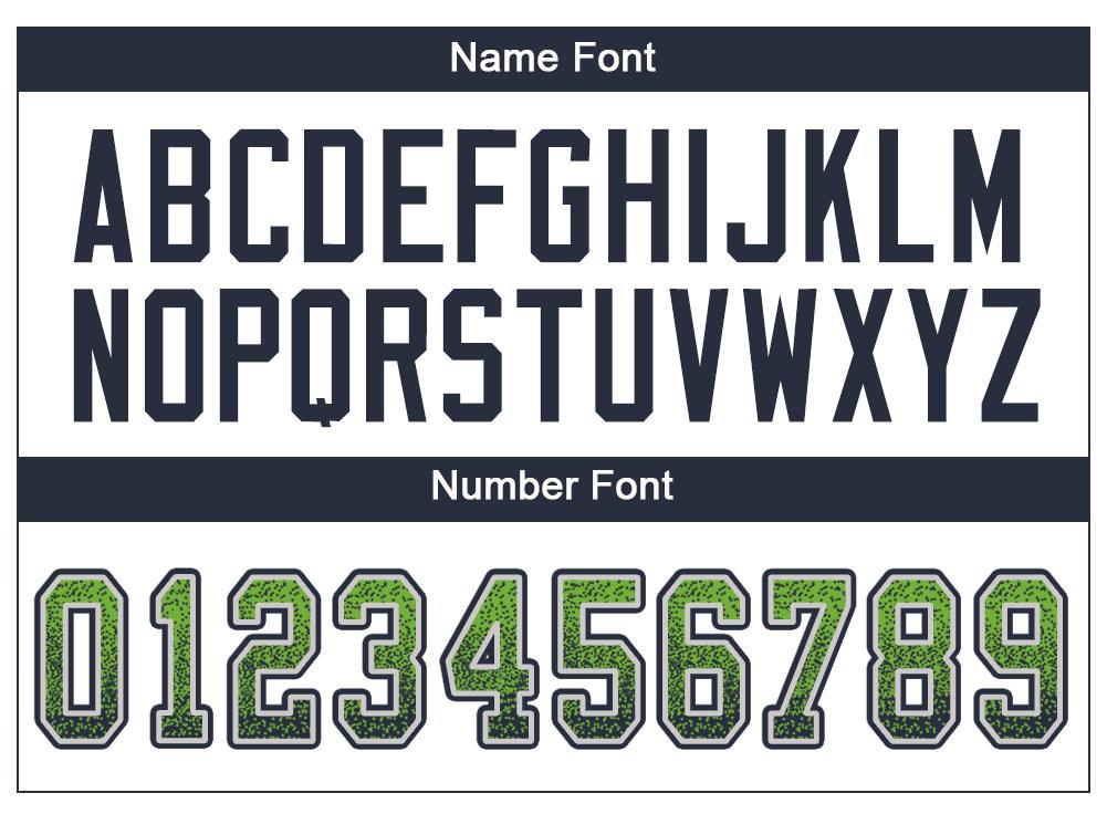 Custom Neon Green Navy-Gray Drift Fashion Football Jersey view 4