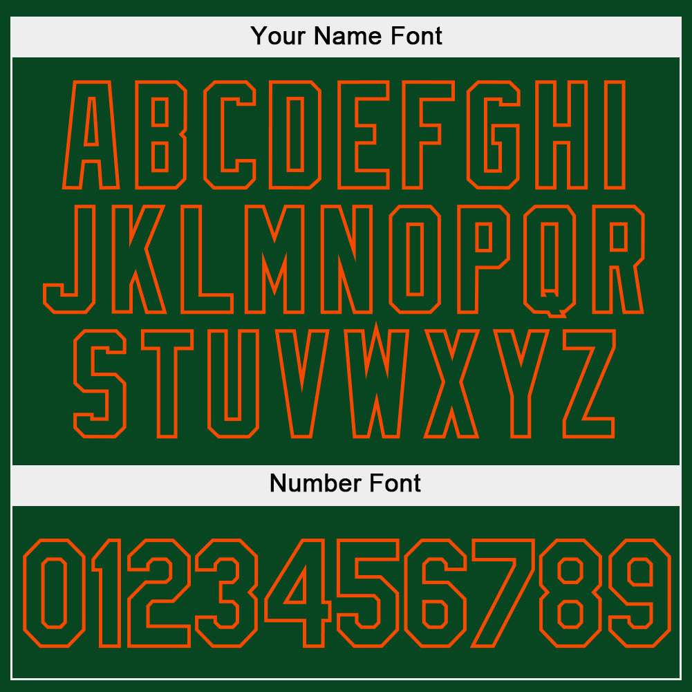 Custom Stitched White Green-Orange Split Fashion Sports Pullover Sweatshirt Hoodie view 5