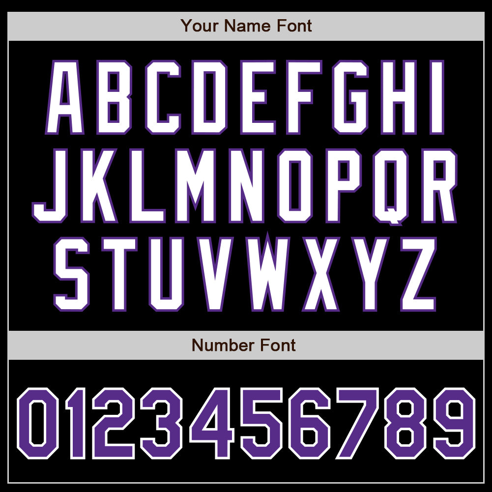 Custom Black Purple-Teal Authentic Split Fashion Baseball Jersey view 4
