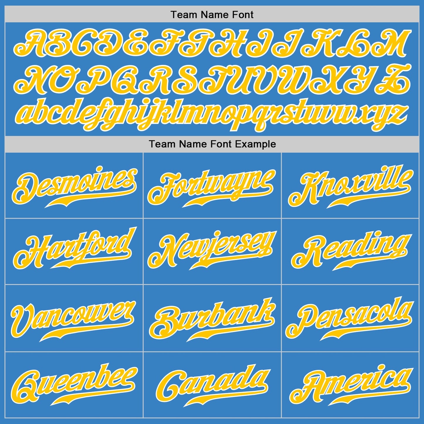 Custom Powder Blue Gold-White Authentic Split Fashion Baseball Jersey view 5