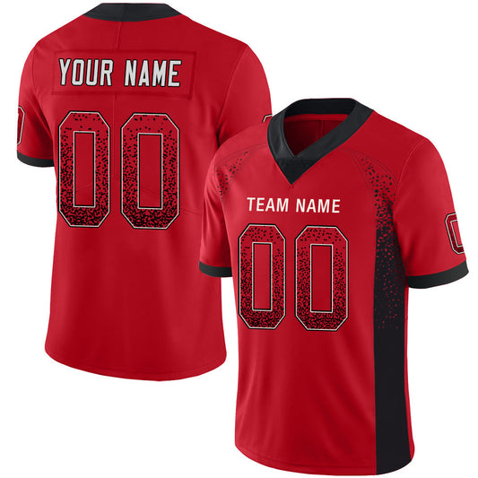 Custom TB.Buccaneers Stitched American Football Jerseys Personalize Birthday Gifts Red Jersey - Main View