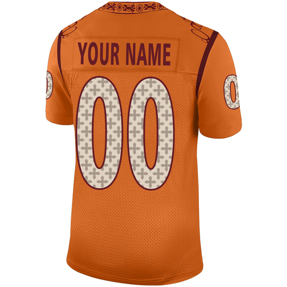 Custom TB.Buccaneers Stitched American Football Jerseys Personalize Birthday Gifts Gold Jersey view 3