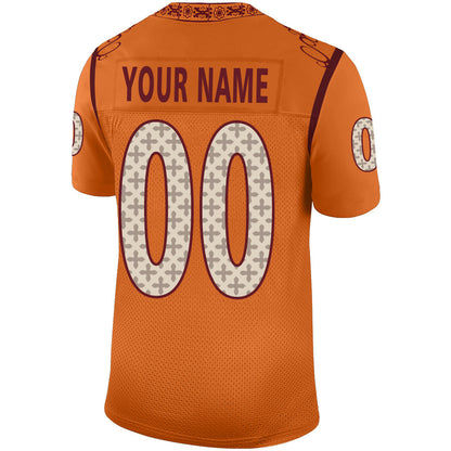 Custom TB.Buccaneers Stitched American Football Jerseys Personalize Birthday Gifts Gold Jersey view 3