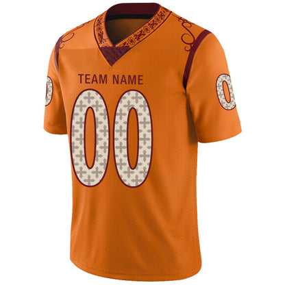 Custom TB.Buccaneers Stitched American Football Jerseys Personalize Birthday Gifts Gold Jersey view 4