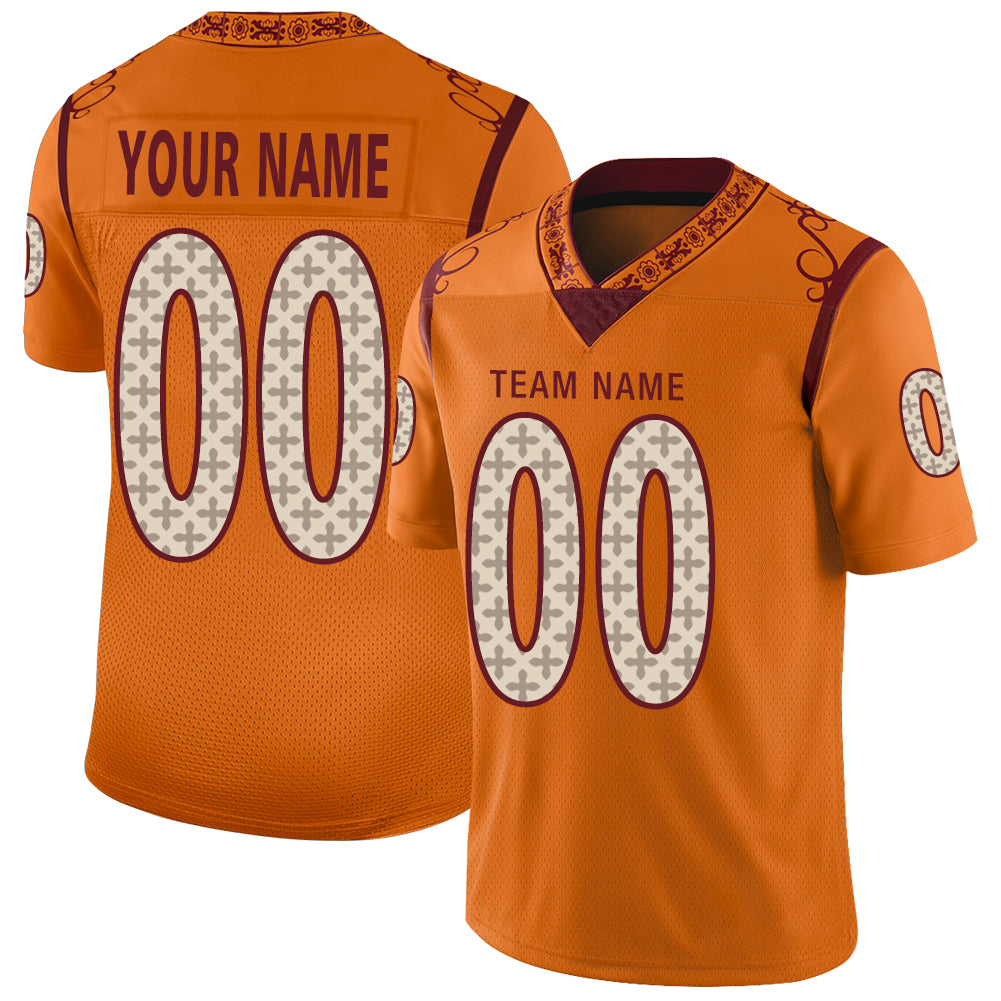 Custom TB.Buccaneers Stitched American Football Jerseys Personalize Birthday Gifts Gold Jersey - Main View