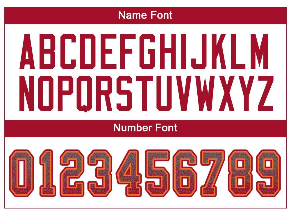 Custom Gray Red-Orange Drift Fashion Football Jersey view 4