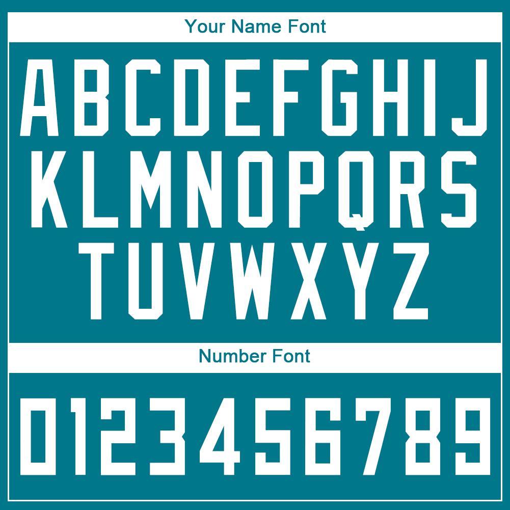 Custom Teal White Round Neck Basketball Uniform Jersey view 4