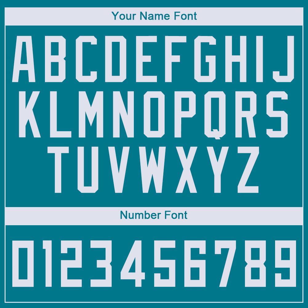 Custom Teal White V-Neck Basketball Jersey view 4