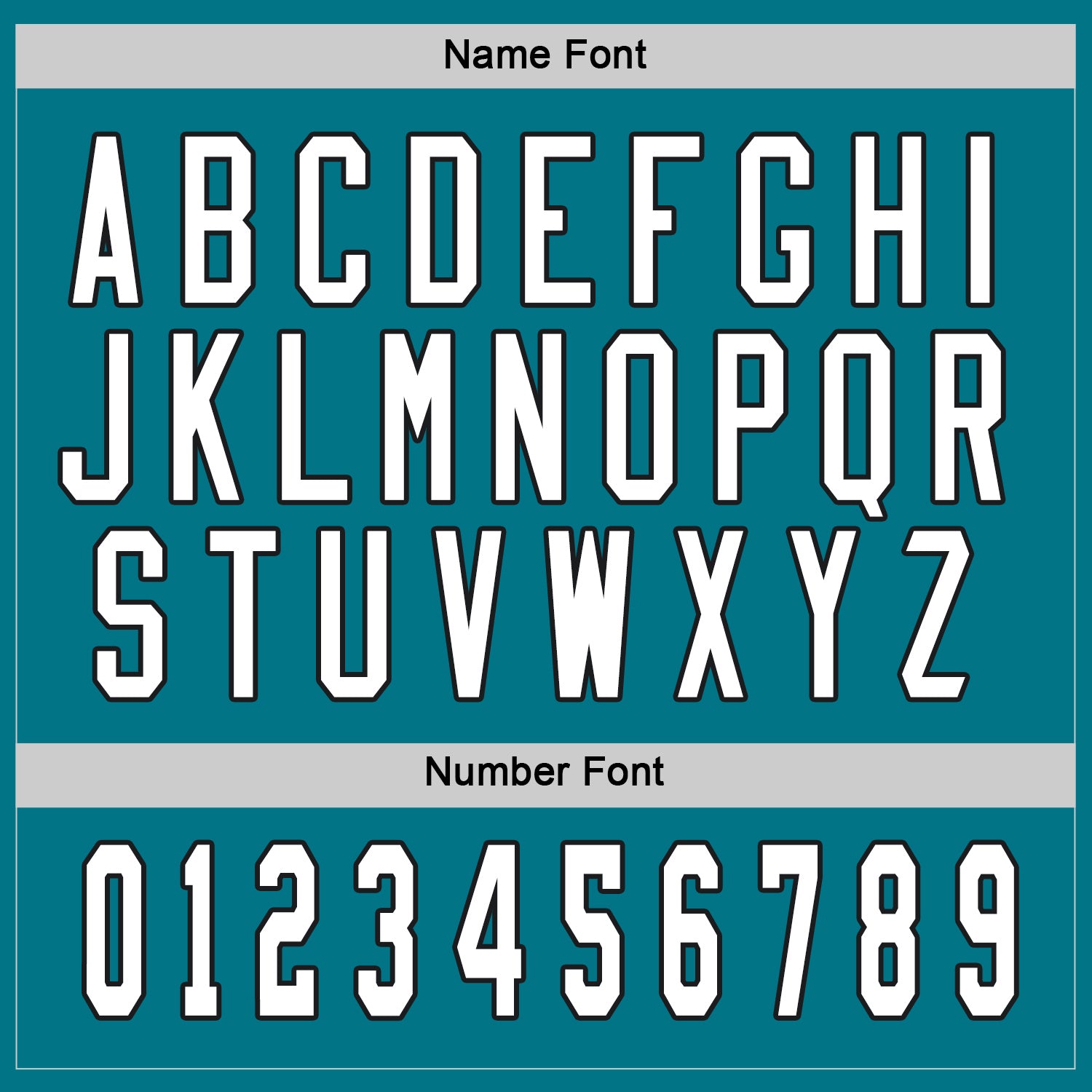 Custom Teal White-Black Hockey Jersey view 5