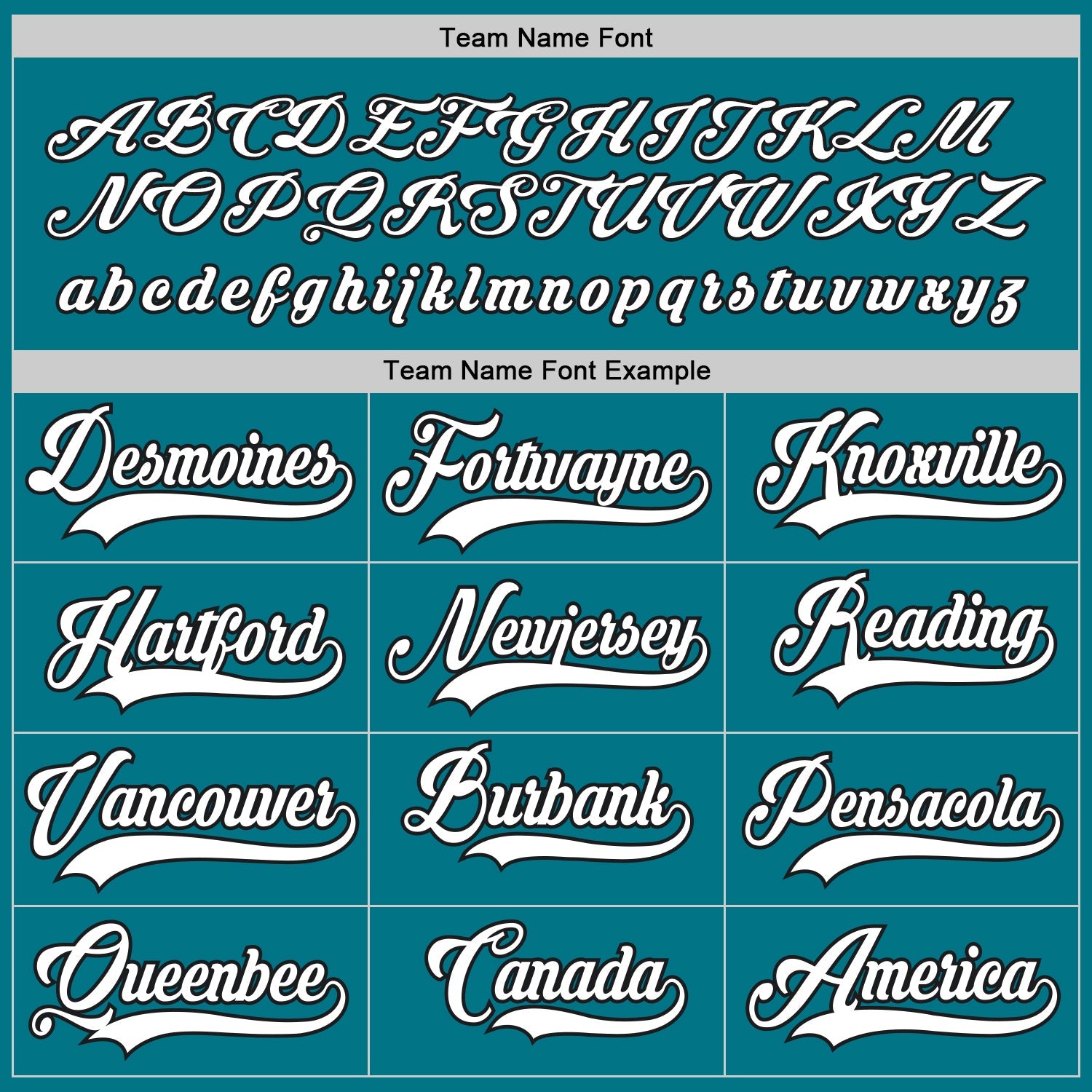 Custom Teal White-Black Hockey Jersey view 6