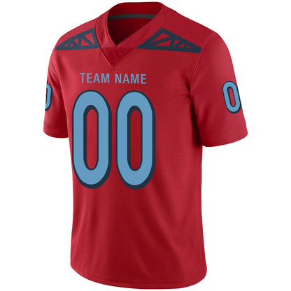 Custom T.Titans Stitched American Football Jerseys Personalize Birthday Gifts Red Jersey view 4