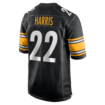 P.Steelers #22 Najee Harris White Men Women Youth Sport Jerseys Football Jerseys view 2