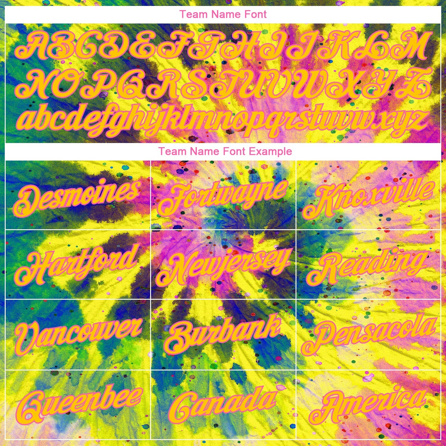 Custom Stitched Tie Dye Pink-Gold 3D Pattern Design Sports Pullover Sweatshirt Hoodie view 3