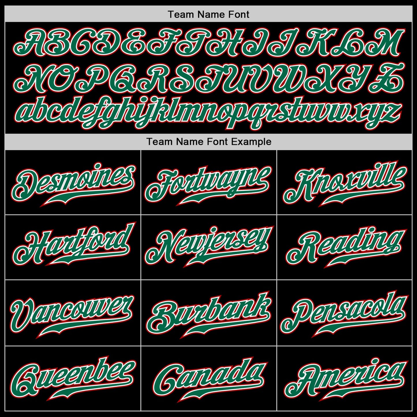 Custom Black Kelly Green-Red Authentic Two Tone Baseball Jersey view 5