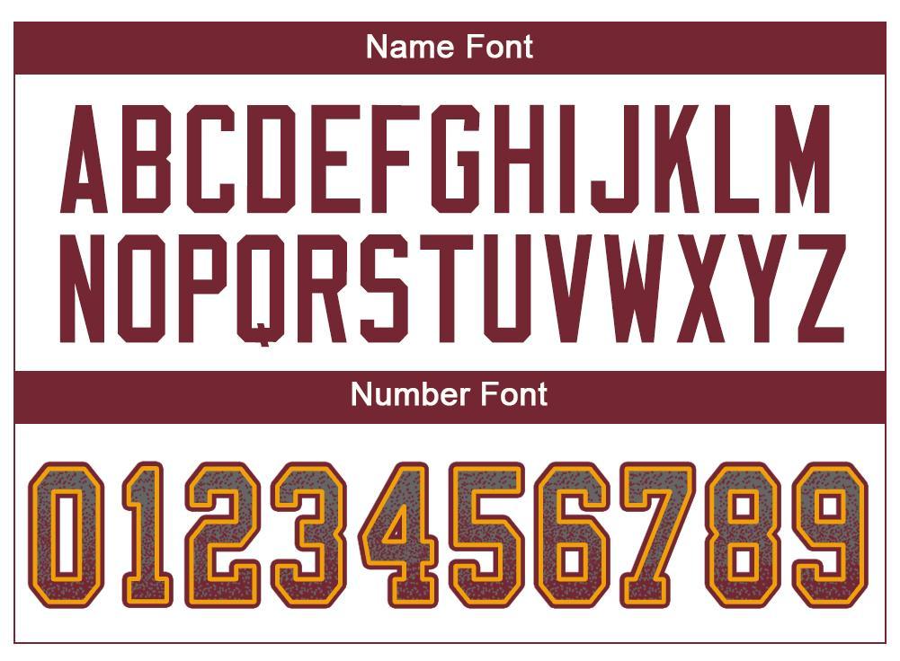 Custom Gray Burgundy-Gold Drift Fashion Football Jersey view 4