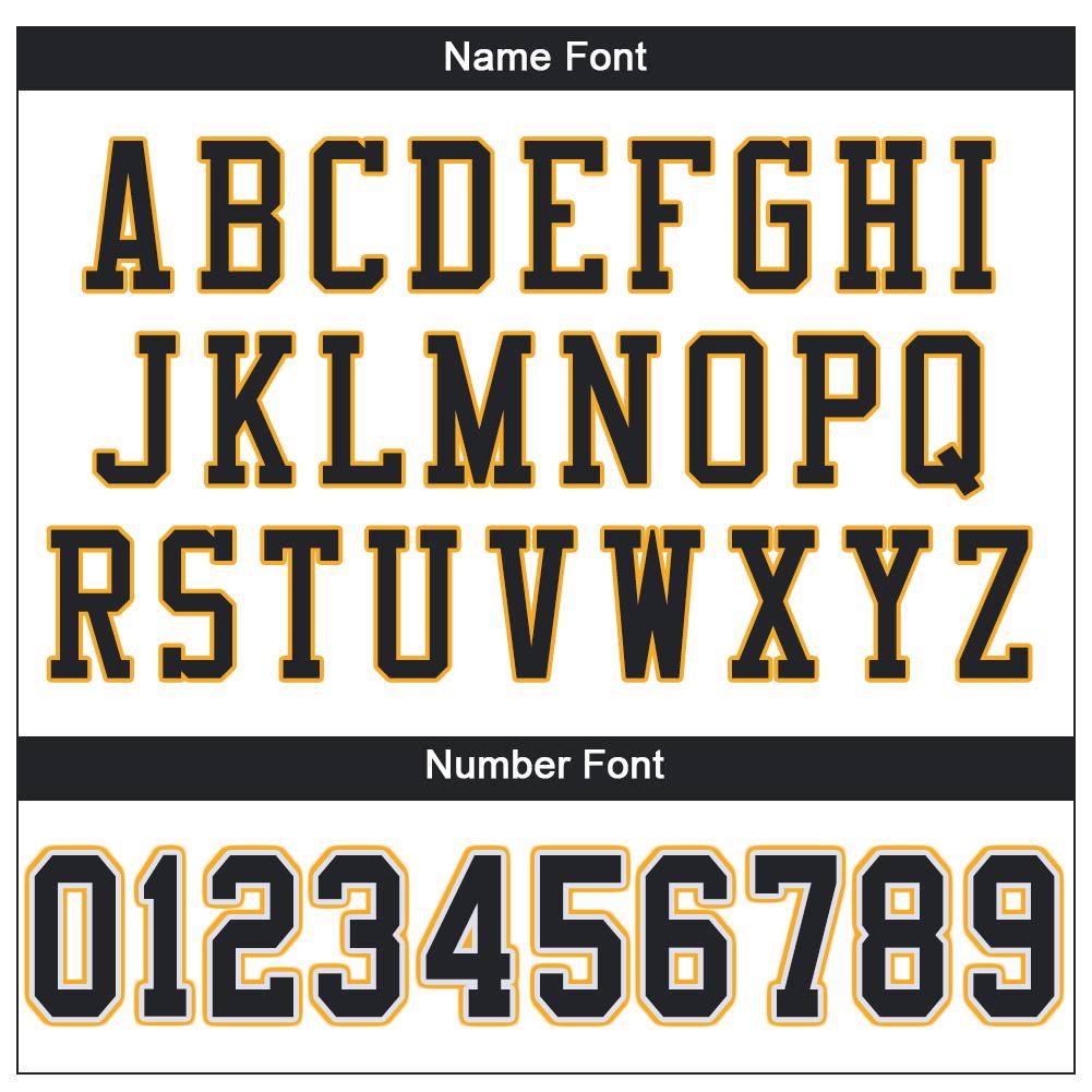 Custom White Black-Gold Mesh Authentic Football Jersey view 5