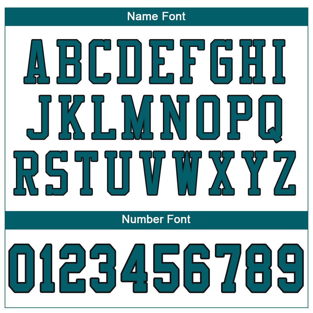 Custom White Teal-Black Mesh Authentic Football Jersey view 5