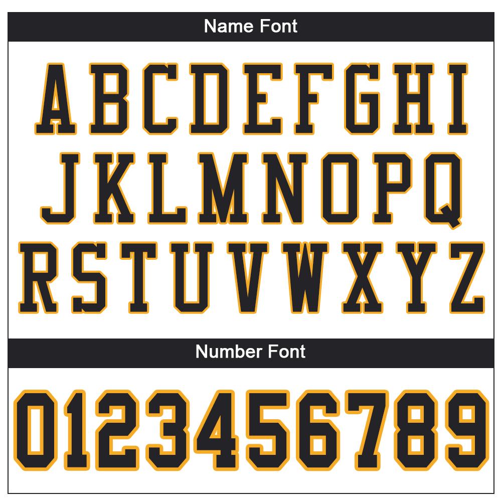 Custom White Black-Gold Mesh Authentic Football Jersey view 5