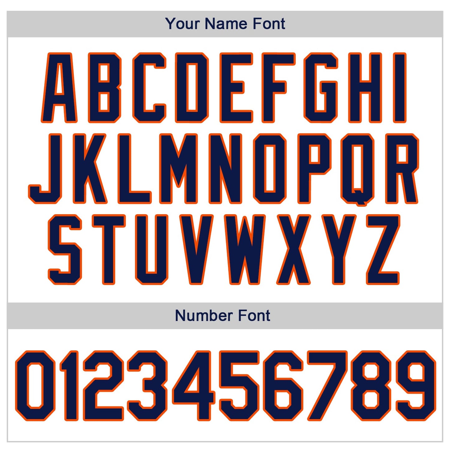 Custom White Navy-Orange Authentic Throwback Rib-Knit Baseball Jersey Shirt view 5