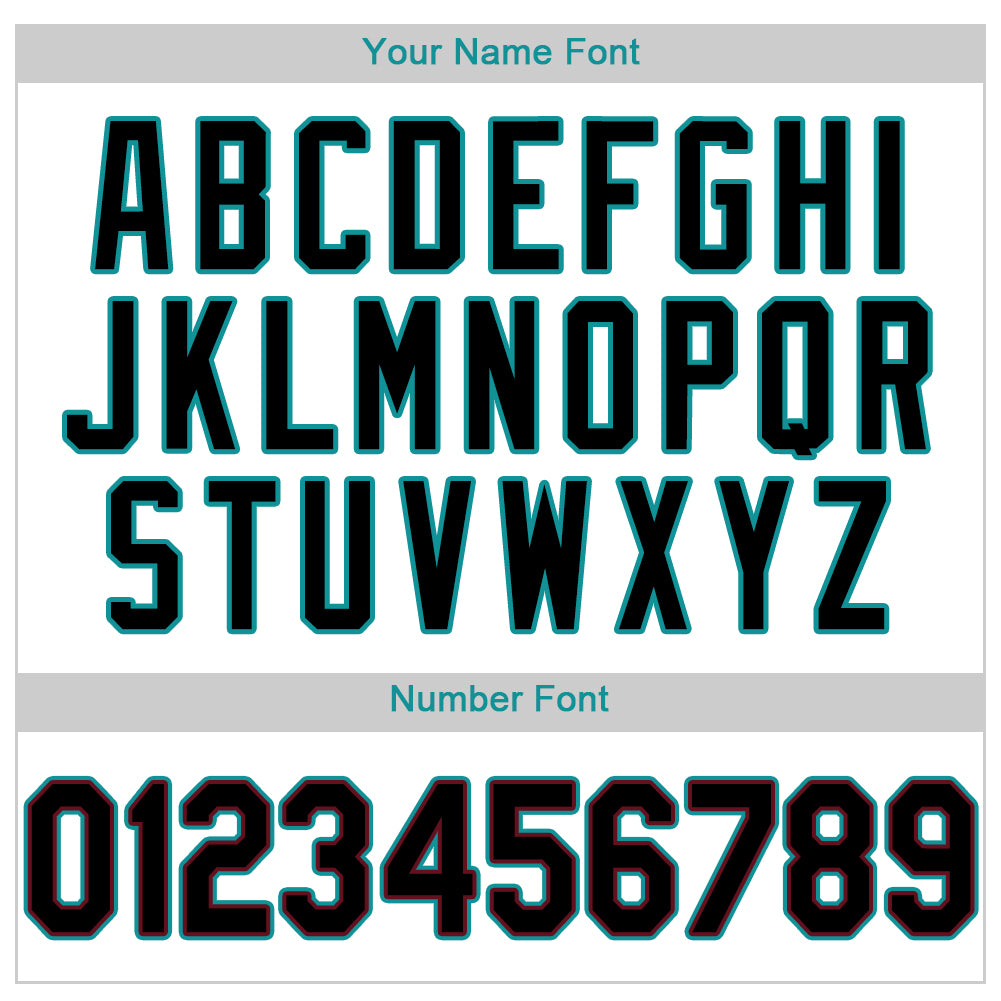 Custom White Black-Teal Authentic Baseball Jersey view 4