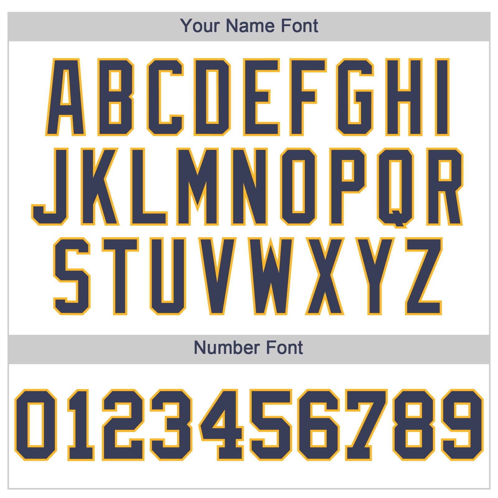 Custom White Navy-Gold Authentic Baseball Jersey view 4