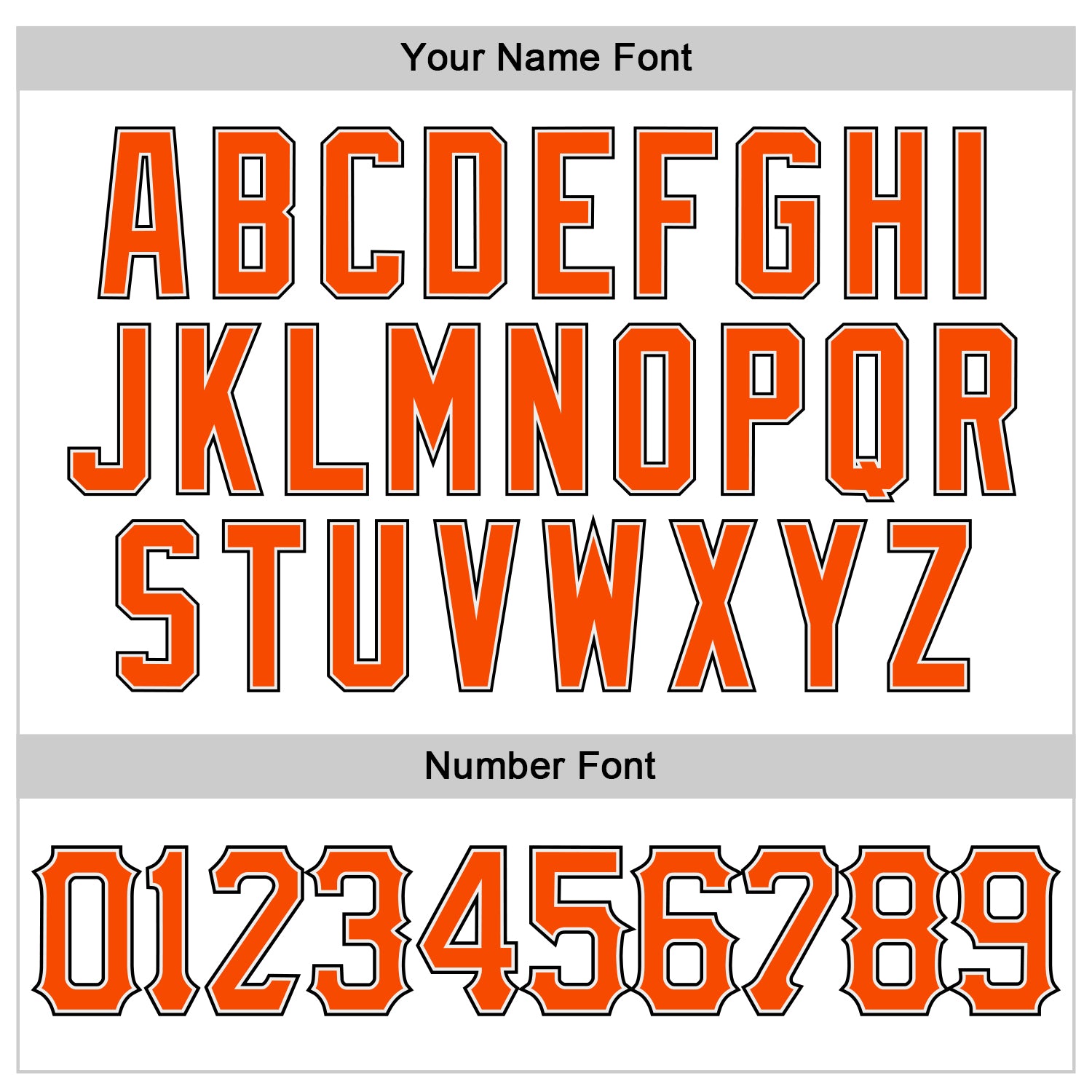 Custom White Orange Pinstripe Orange-Black Authentic Baseball Jersey view 5
