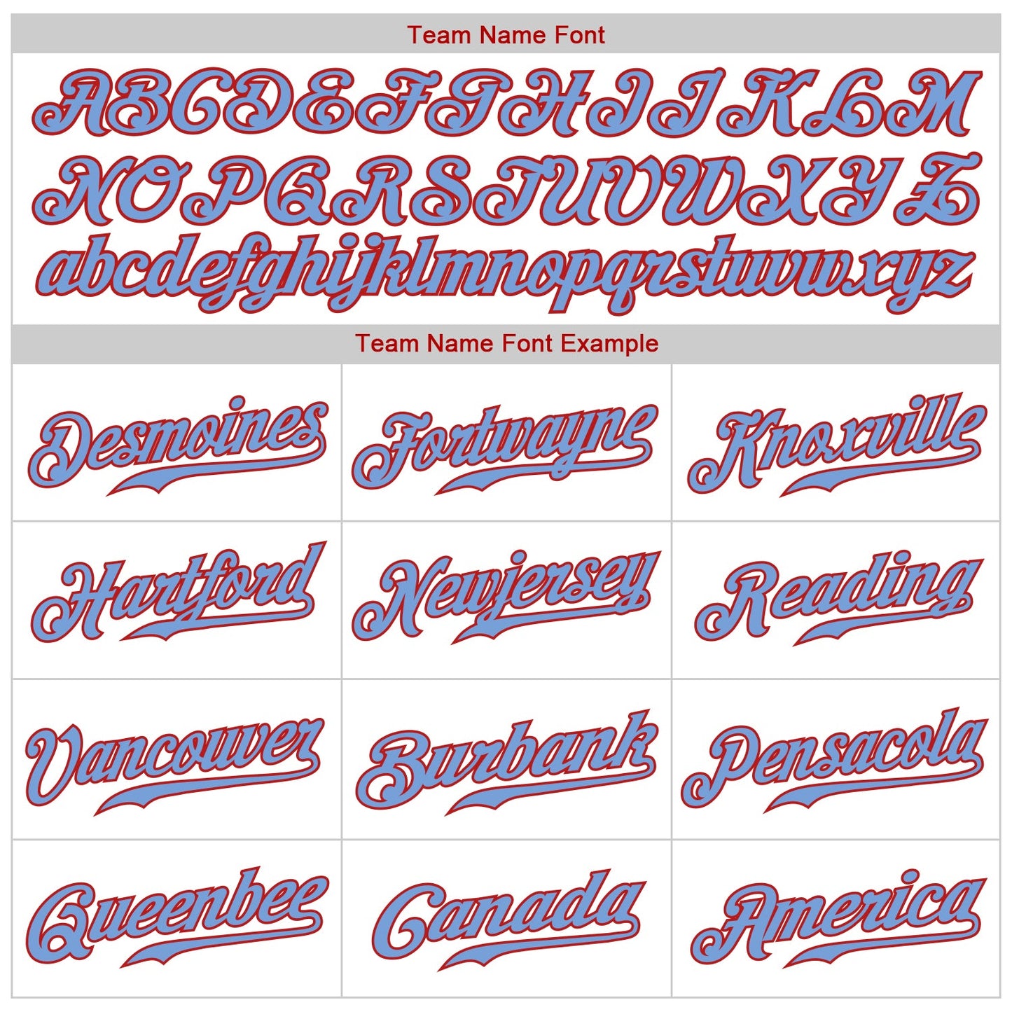 Custom White Light Blue Pinstripe Light Blue-Red Authentic Baseball Jersey view 4