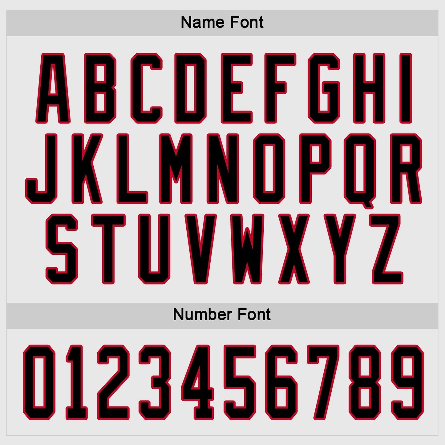 Custom White Black-Red Hockey Jersey view 3