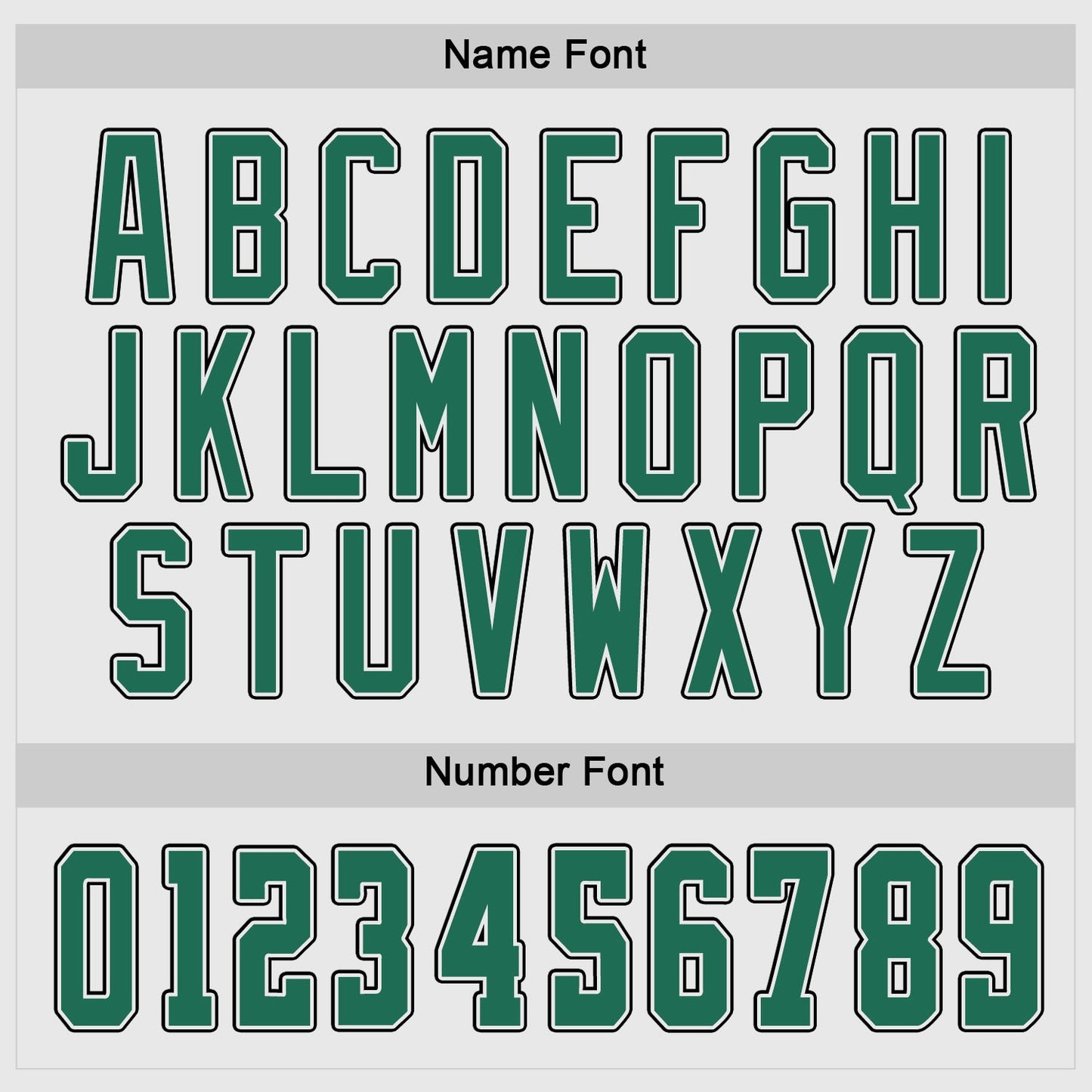 Custom White Kelly Green-Black Hockey Jersey view 3