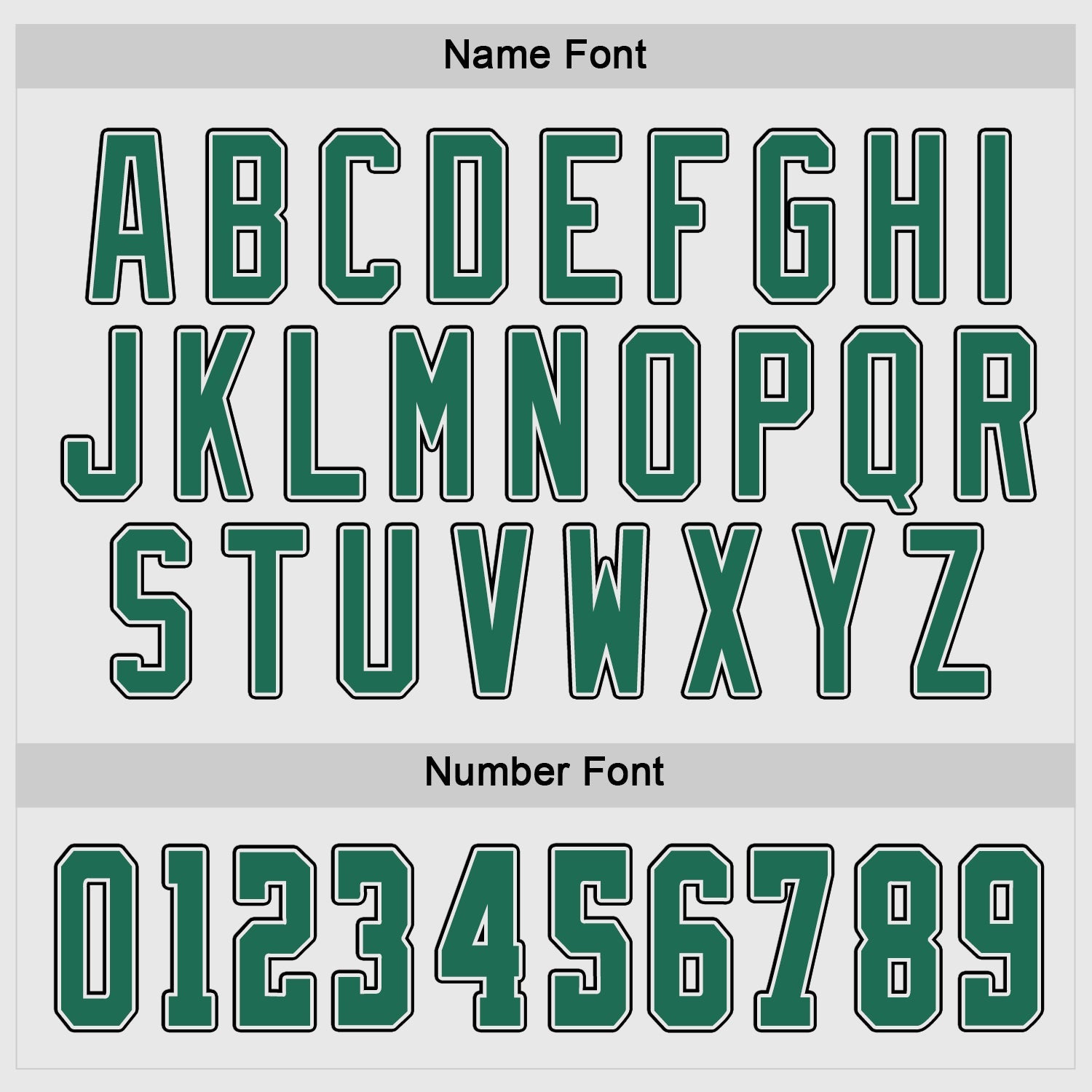 Custom White Kelly Green-Black Hockey Jersey view 3