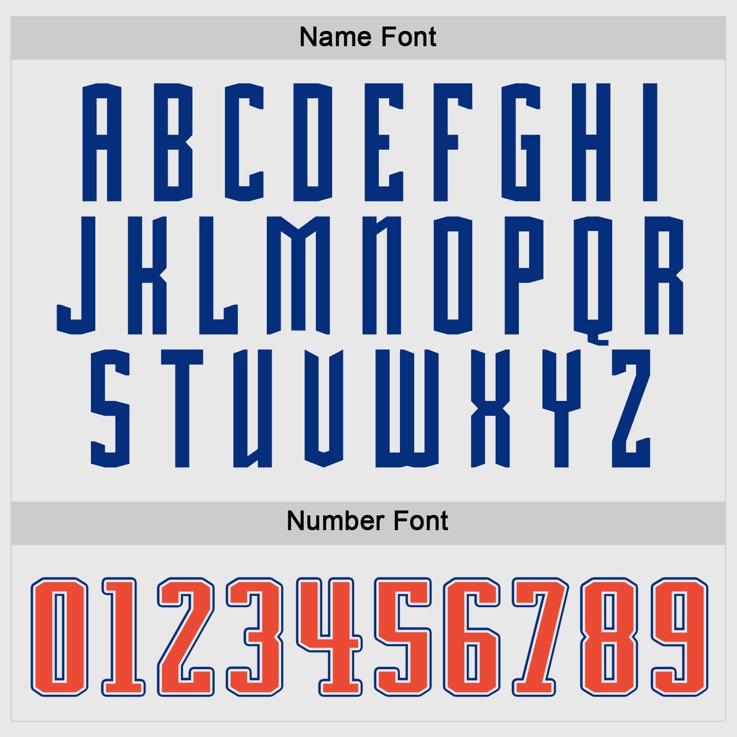 Custom White Orange-Royal Hockey Jersey view 3