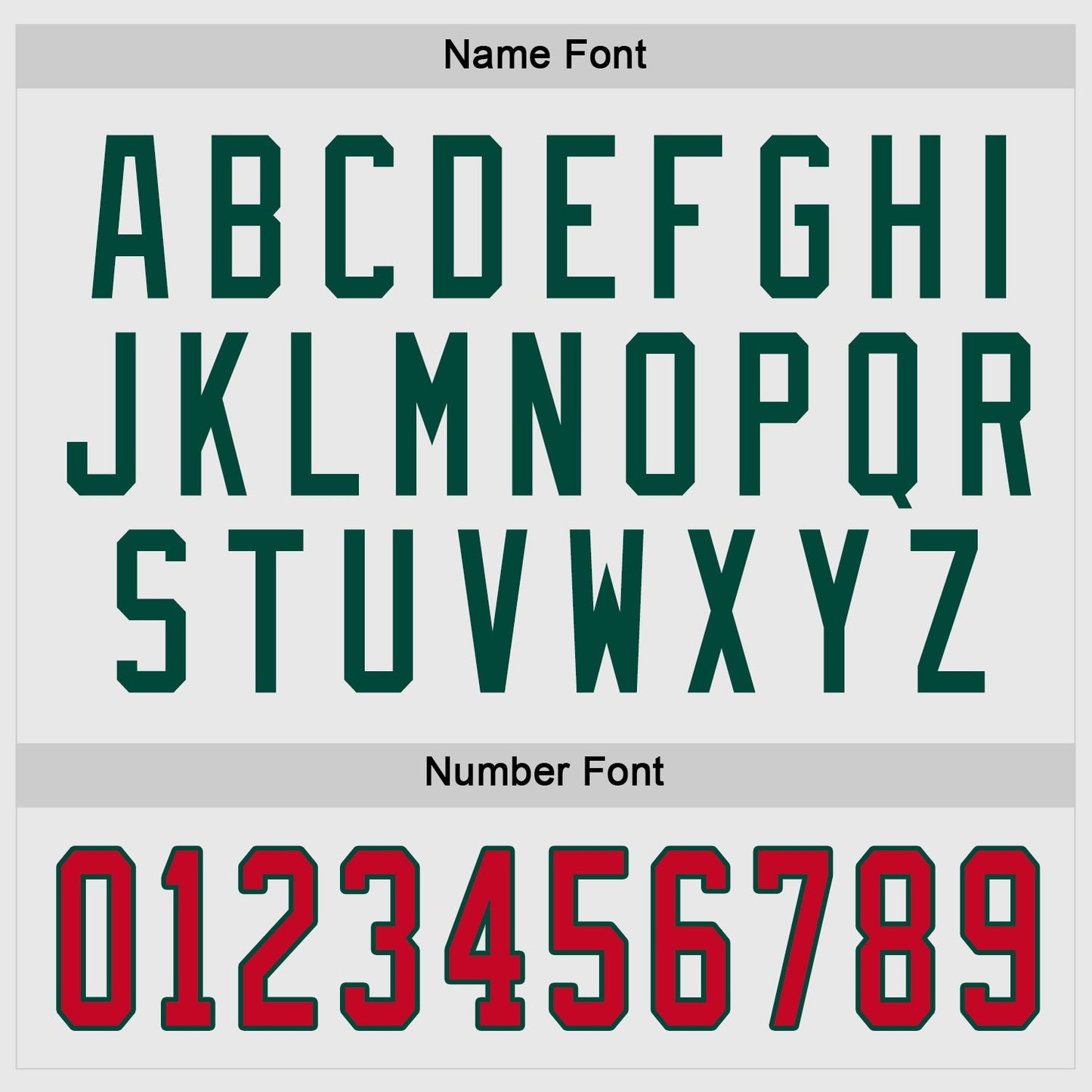 Custom White Red-Green Hockey Jersey view 3