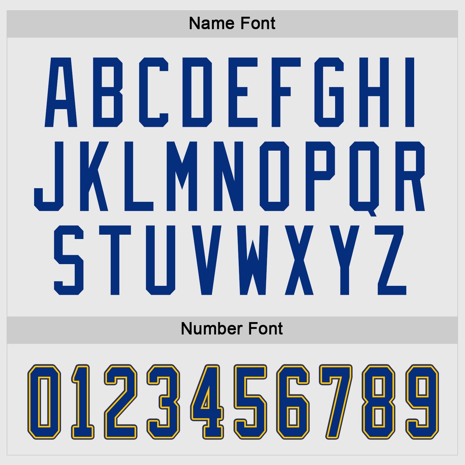Custom White Royal-Gold Hockey Jersey view 3