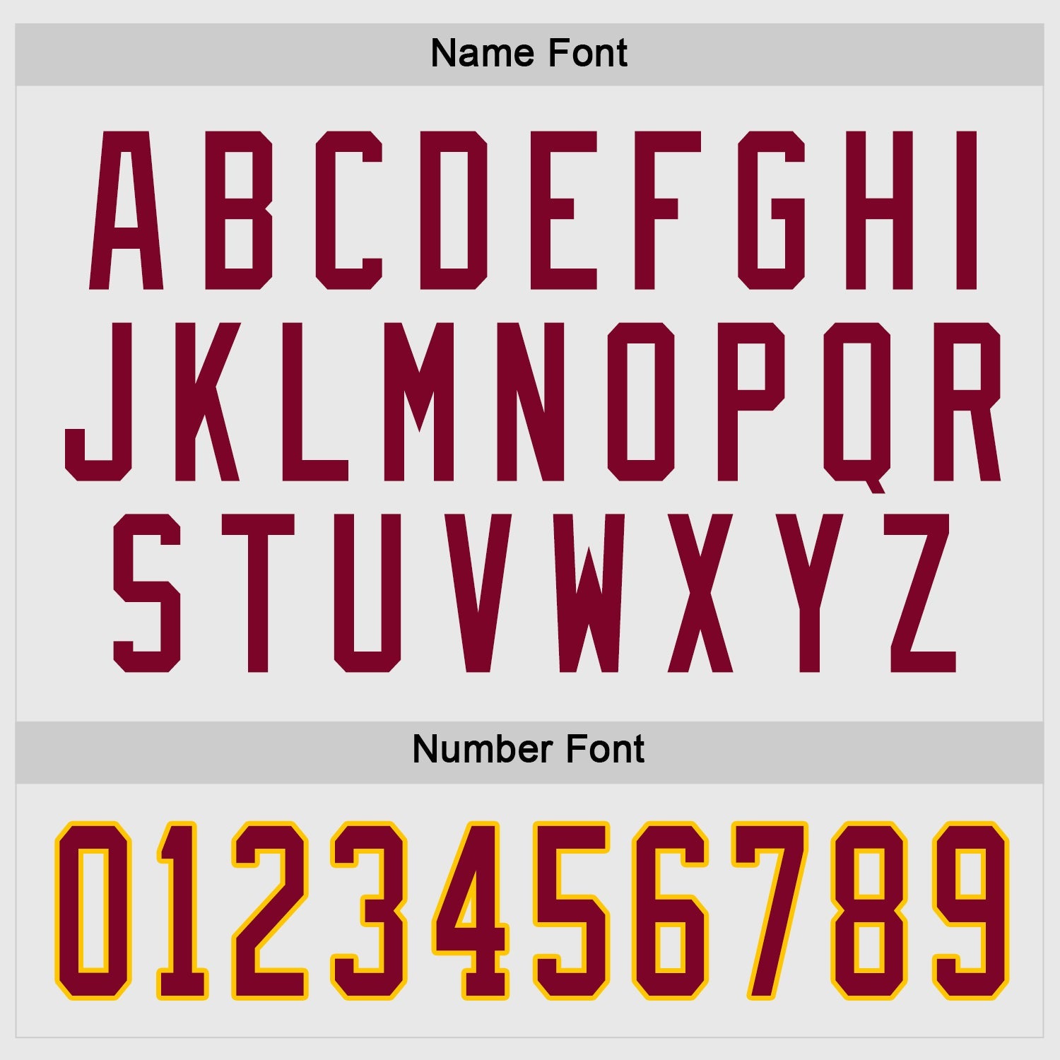 Custom White Maroon-Gold Hockey Jersey view 3