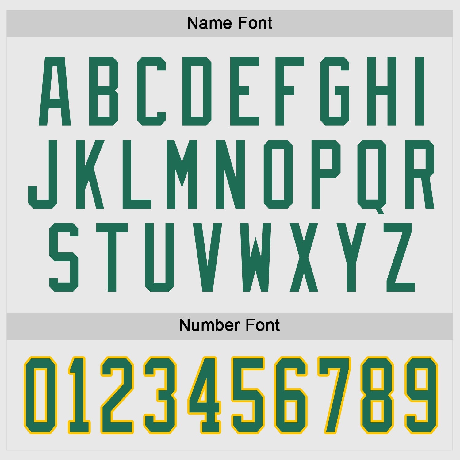 Custom White Kelly Green-Gold Hockey Jersey view 3