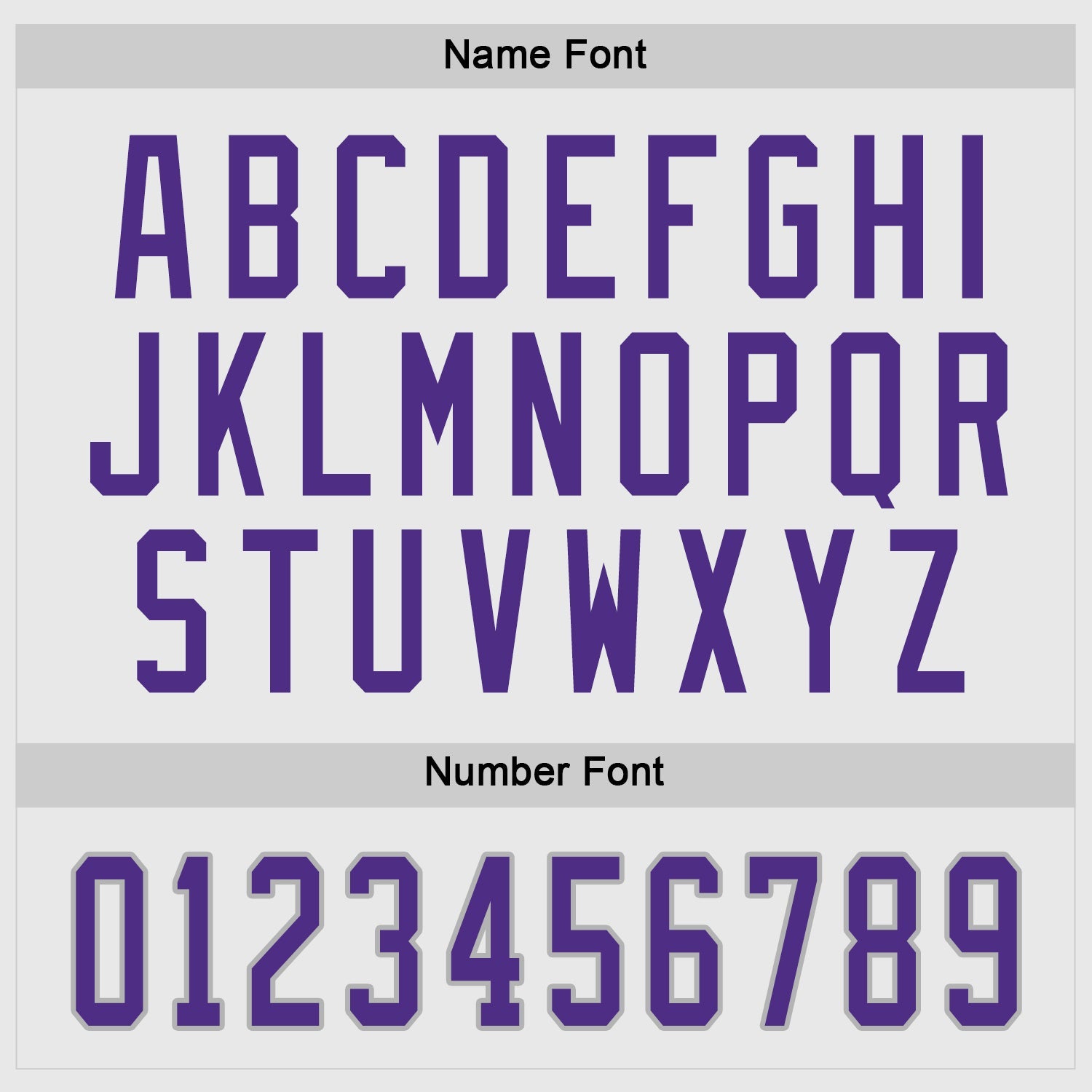 Custom White Purple-Gray Hockey Jersey view 3
