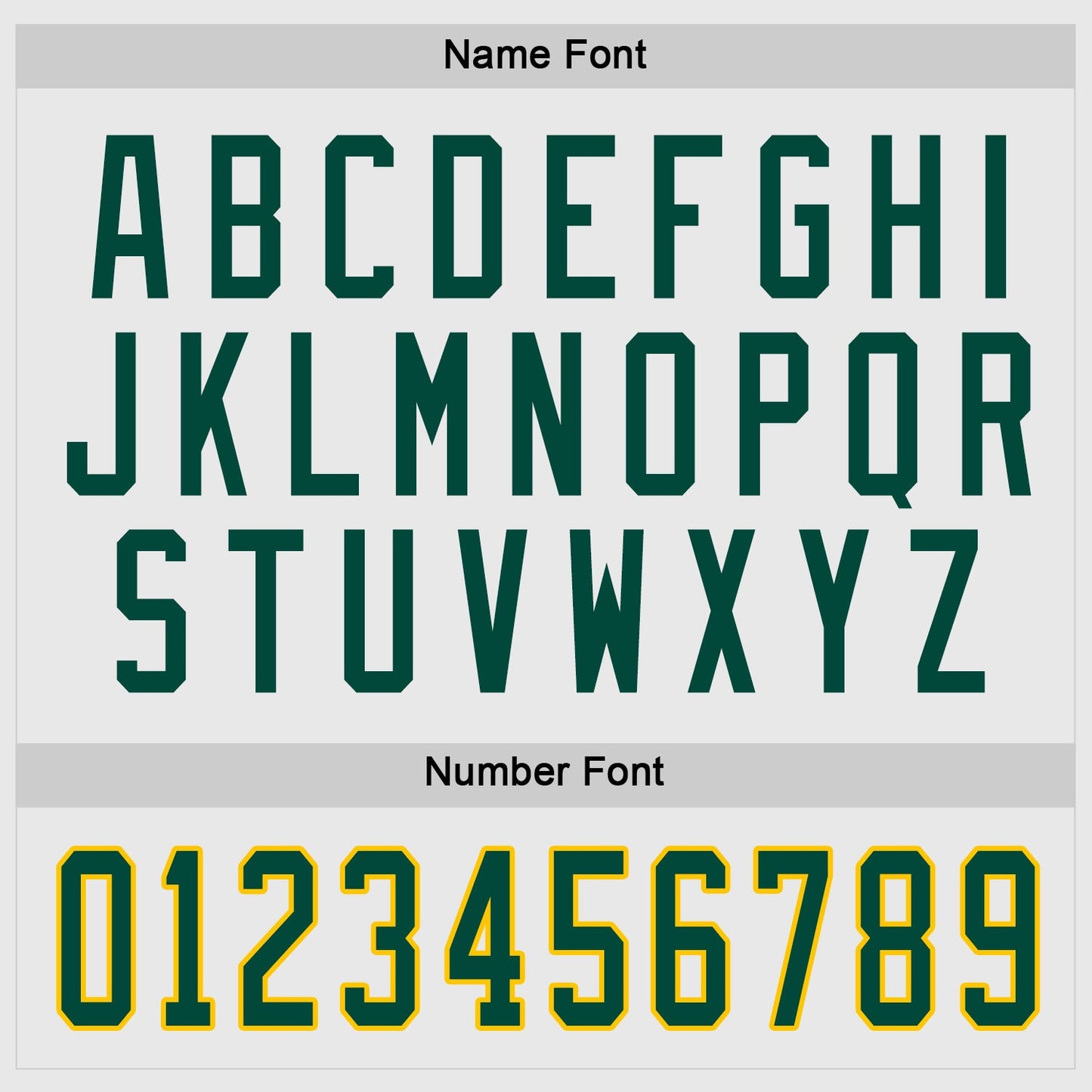 Custom White Green-Gold Hockey Jersey view 3