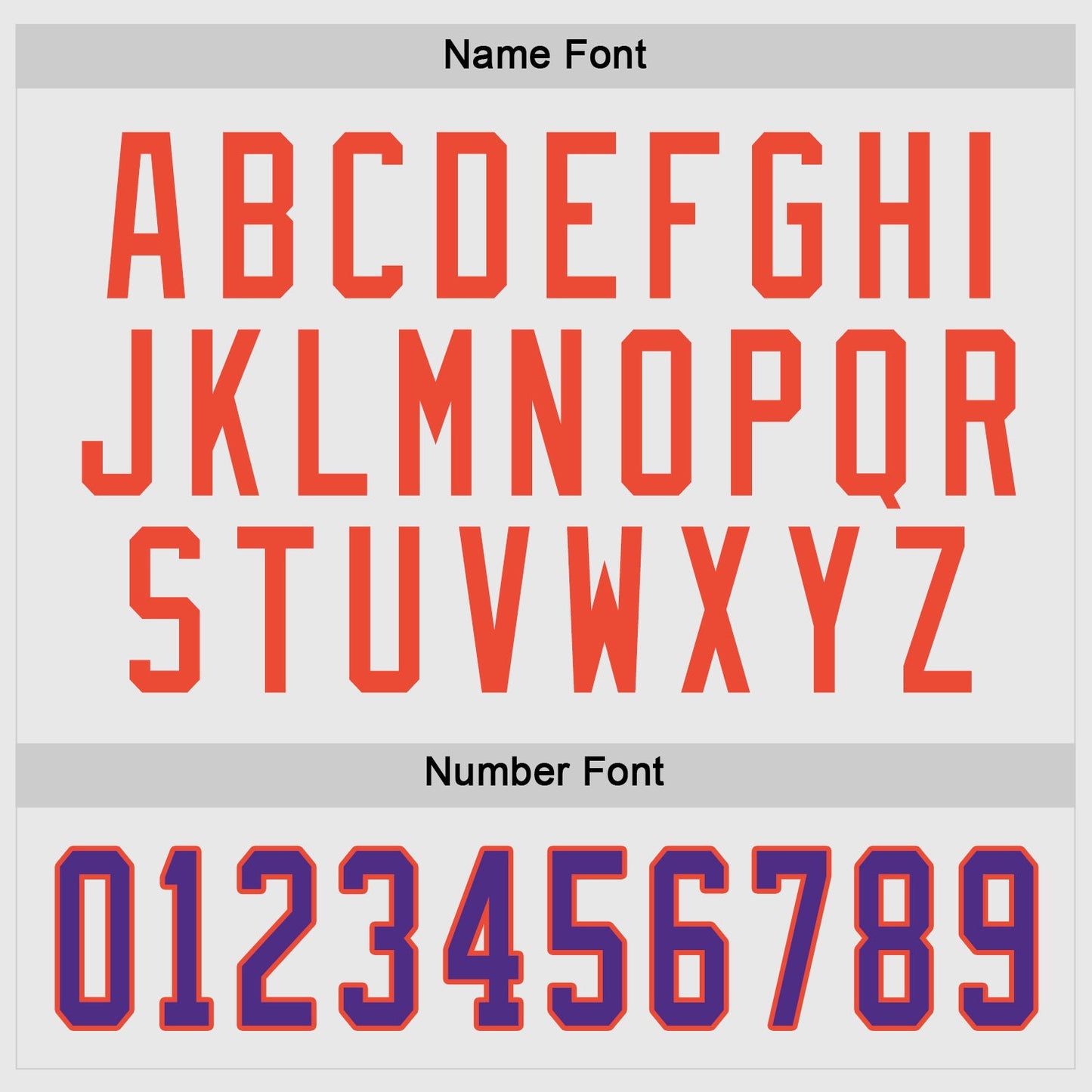 Custom White Purple-Orange Hockey Jersey view 3