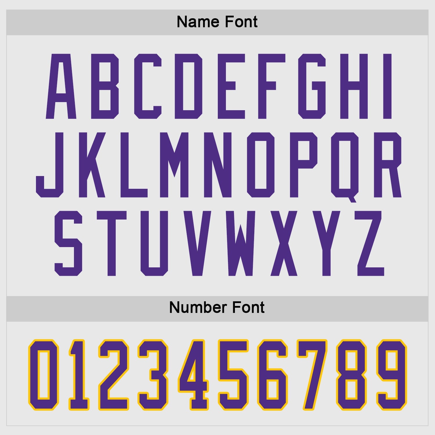 Custom White Purple-Gold Hockey Jersey view 3